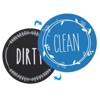 Unique Bargains Dishwasher Double Sided Clean Dirty Sign Magnetic Indicator Magnet 3 Pcs - 4 of 4