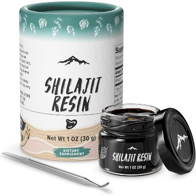 Pure Himalayan Shilajit - Resin (Includes Measuring Spoon)