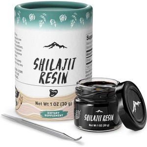 Pure Himalayan Shilajit - Resin (Includes Measuring Spoon) - 1 of 4