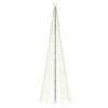 vidaXL LED Christmas Tree Warm white Copper, Iron 196.9 inches - 4 of 4
