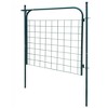 vidaXL Garden Fence Gate 39.4"x39.4" Green - 2 of 4