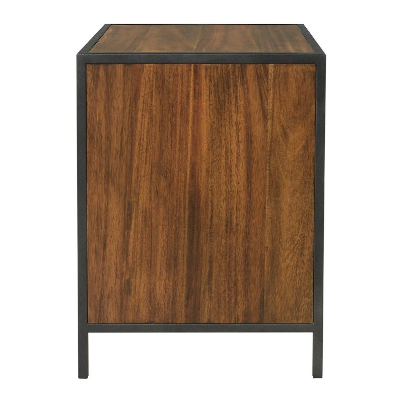Clermont Office Cabinet Walnut - OSP Home Furnishings, 4 of 8