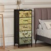Dresser for Bedroom with 4/5/6/8 Drawers, Wide Chest of Drawers, Fabric Dresser, Storage Organizer with Fabric Bins for Closet, Living Room, Hallway - 3 of 4
