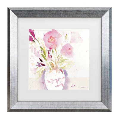 Trademark Fine Art Sheila Golden From Summers Garden Matted Framed Art