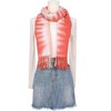 INSPIRE CHIC Women's Contrast Color Imitation Cashmere Ombre Fringe Soft Winter Warm Scarves 1Pc - 2 of 4