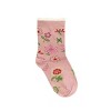 Wrapables Pink Flower Girl Socks for Baby (Set of 3) - image 2 of 4