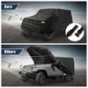Unique Bargains SUV Car Cover Fit for Jeep Wrangler JK JL 2 Door 2007-2021 Waterproof Sun Rain Dust Wind Snow Protection 210D Oxford - 4 of 4