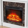 Decorative Fireplace Mantel (NOT INCLUDED 23" FIREPLACE) - 3 of 4