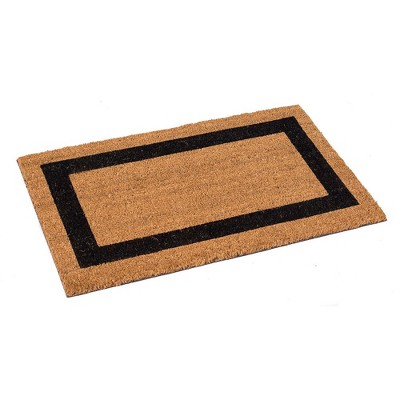 Birdrock Home Layered Welcome Mat With Vinyl Backing For Door Entryway 30 X  42 : Target