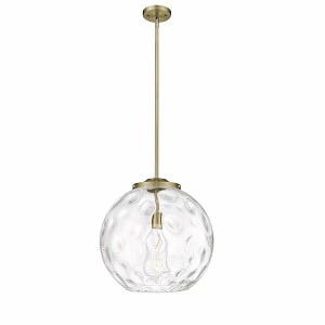 Athens Water Glass - 1 Light Pendant In Industrial Style-17.13 Inches Tall and 15.75 Inches Wide - 1 of 1