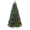 Puleo 6.5' Pre-Lit Artificial Wyoming Pine Tree with Multi-Function LED Lights - 2 of 4