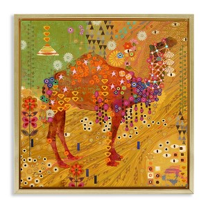 Stupell Industries Boho Patterned Camel, 25" x 25" - 1 of 4