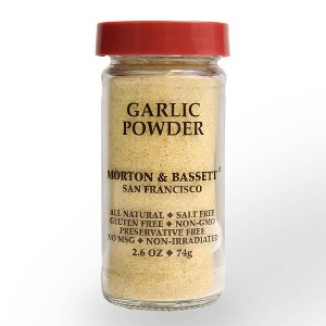 Morton & Bassett Garlic Powder - 2.6oz - 1 of 4