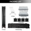 10x10FT Instant Pop Up Canopy Tent - Complete 4-Wall Commercial Shelter for Outdoor Events - 4 of 4