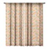 Evamatise Abstract Flowers Summer Holiday Single Panel Sheer Window Curtain - Deny Designs - 3 of 4