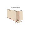 10.88" x 2" x 12.25" Self-Sealing Side Loading Boxes 32 ECT White 25/Bundle (10212SSFOL) - 2 of 4