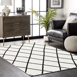 YEERSWAG Moroccan Style Floor Carpet Area Rug 63 x 31.5" Non-Slip Hallway Runner Living Room Decor - 1 of 4