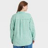 Women's Long Sleeve Collared Linen Button-Down Shirt - Universal Thread™ - image 2 of 3