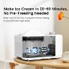 ZAFRO 1 Quart Ice Cream Maker Machine with Built-in Compressor, Fully Automatic, No Pre-freezing, 1 Hour Keep-cooling, Easy to Clean - 3 of 4