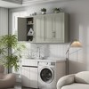 Dovelina Storage Cabinet Modern Medicine Cabinet Bathroom Wall Cabinets - 2 of 4