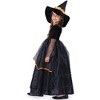 Dress Up America Black and Orange Witch Costume for Girls - image 2 of 2