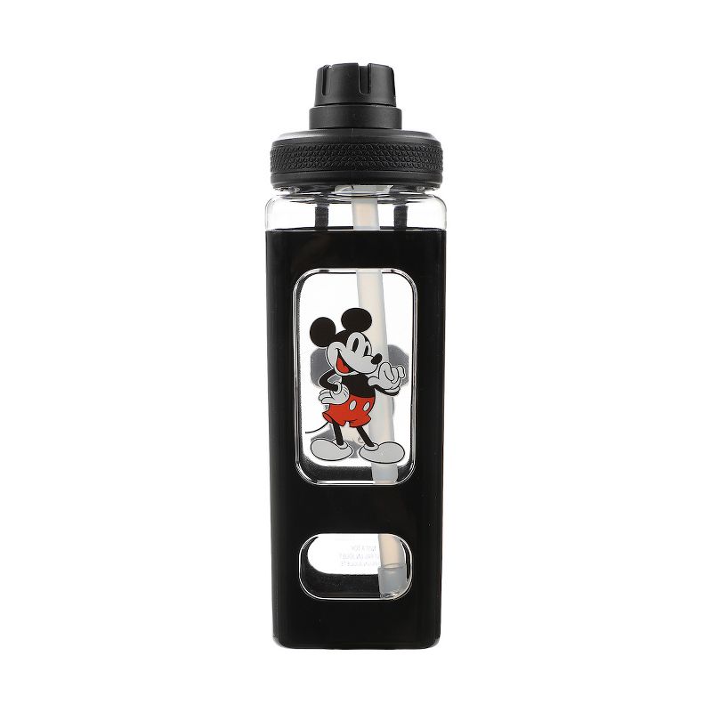 Disney Mickey Mouse 24 Oz. Plastic Square Water Bottle, 1 of 7