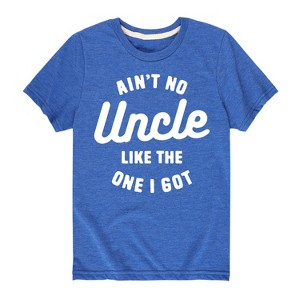 Boys' - Instant Message - Ain't No Uncle Like The One I Got Short Sleeve Graphic T-Shirt - 1 of 4