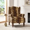 Jeffrey Traditional Nailhead Trim Armchair with Solid Legs|HULALA HOME - 3 of 4