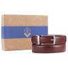 Gallery Seven - Men's Original Dress Leather Ratchet  Belt - 4 of 4