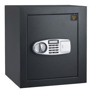 Fireproof Electronic Home Safe, Gray - 1 of 4