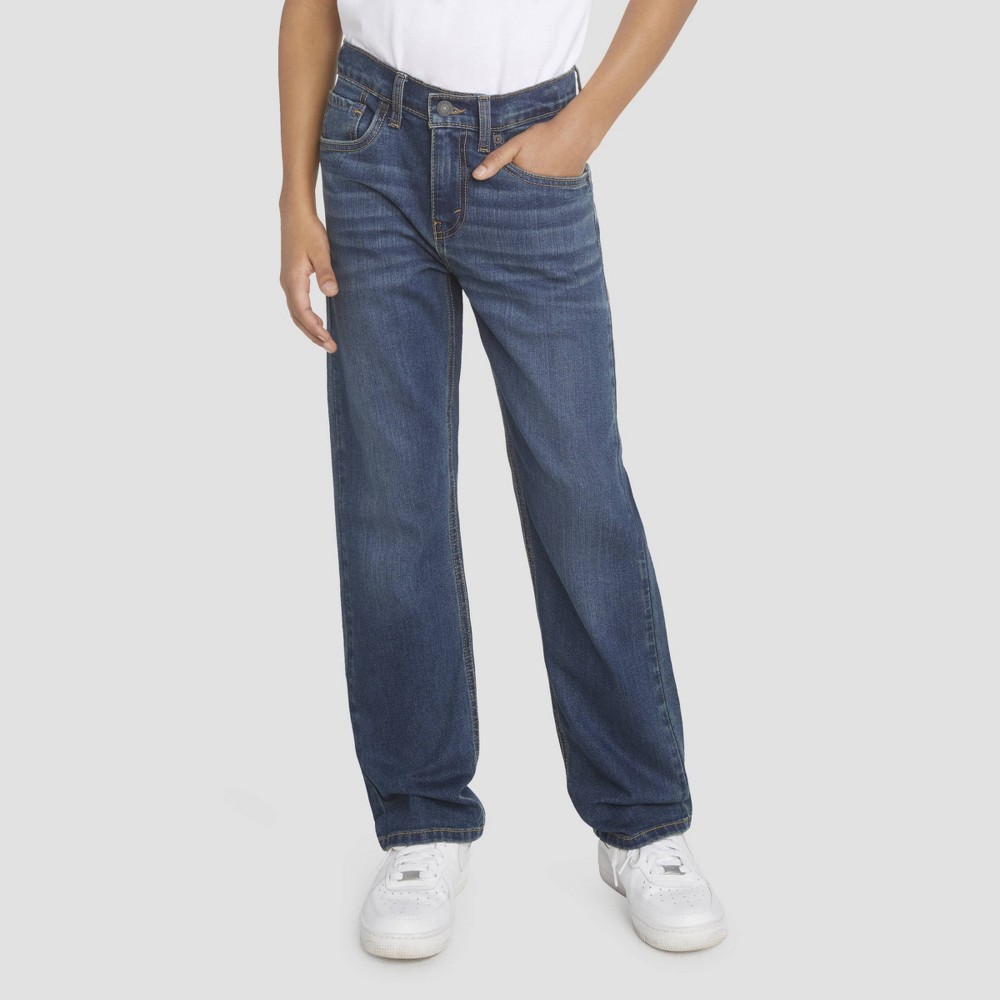 Levi's® Boys' 514 Straight Fit Performance Jeans - Medium Wash 8