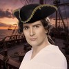 Smiffys Tricorn Pirate Hat Costume Accessory - 4 of 4