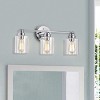 Chloe Lighting Karson Transitional 3 Light Chrome Bath Vanity Fixture 23" Wide - 4 of 4