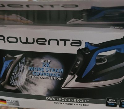 Rowenta Iron Stainless Steel Steamforce Pro Black/copper : Target