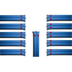 Swimline Pool 1' x 10' Winter Cover Double Water Tube for In-Ground Pool 11 Pack - 1 of 4