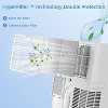 12,000 BTU Portable Air Conditioner Cools Up to 550 Sq.Ft, 3-IN-1 Quiet Portable AC Unit with Remote Control - 4 of 4