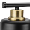 Progress Lighting Beckner 3-Light Vanity Light, Matte Black, Industrial Shades - 3 of 3