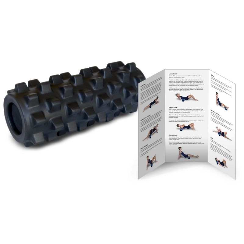 RumbleRoller Extra Firm Compact Roller - Black, 2 of 5
