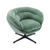 Vatros 360° Swivel Accent Chair with Removable Cushion - 2 of 4