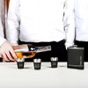 Pavilion Gift Company - Best Man - One 8 oz Flask & Two 1.5 oz Shot Glasses in a Gift Box - Portable Drinkware - 2 of 4