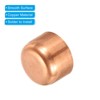 Unique Bargains Solder Connection Air Conditioner Sweat Plug Copper Pipe End Caps Rose Gold - 4 of 4