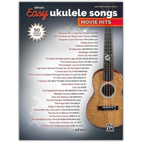 Alfred Alfred's Easy Ukulele Songs: Movie Hits Easy Hits Ukulele