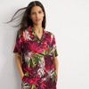 Lands' End Women's Rayon Short Sleeve Camp Shirt - 4 of 4