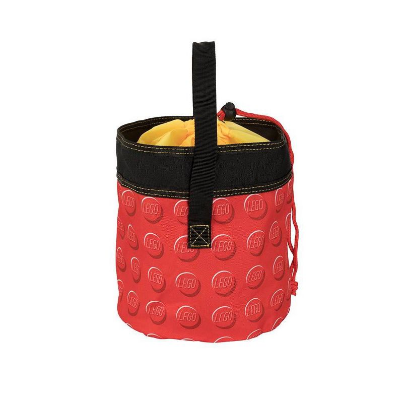 LEGO Storage Drawstring Bag Cinch Bucket - Red, 2 of 8