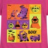 Girls' - Disney - Halloween Movie Grid Fitted Short Sleeve Graphic T-Shirt - 2 of 4