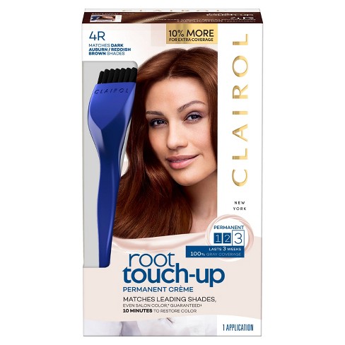Clairol Root Touch Up Permanent Hair Color 4r Dark Auburn Reddish Brown 1 Kit
