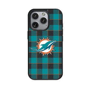 NFL AFC Teams Plaid MagSafe Compatible Cell Phone Case for Apple iPhone - 1 of 4