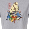 Women's - Avatar: The Last Airbender - Aang Group Cropped Graphic T-Shirt - 2 of 4