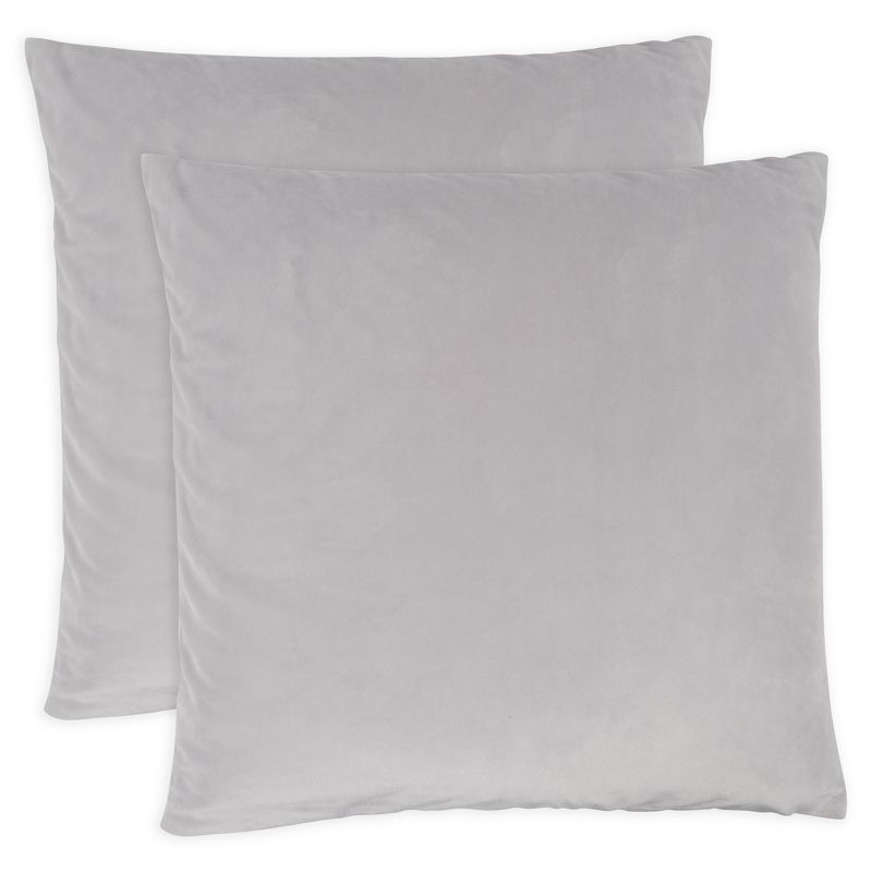 KAF Home Velvet Pillow Cover | Set of 2 Pillow Covers, 1 of 5