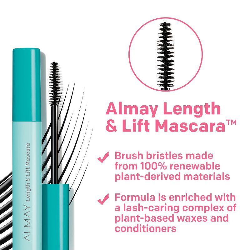 Almay Length & Lift Mascara - 0.24 fl oz, 4 of 19